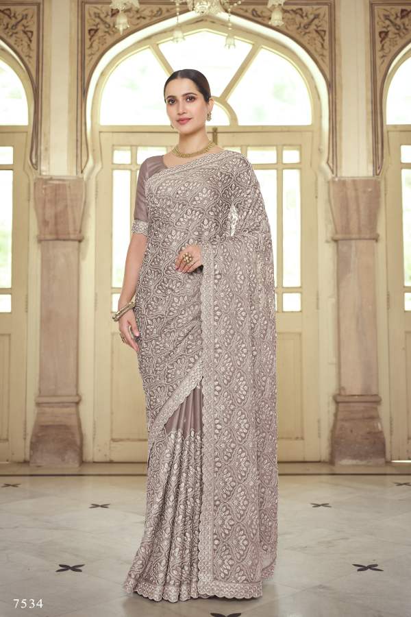 Arya Swarna 2 Party Wear Georgette Wedding Wear Heavy Latest Designer Saree Collection
